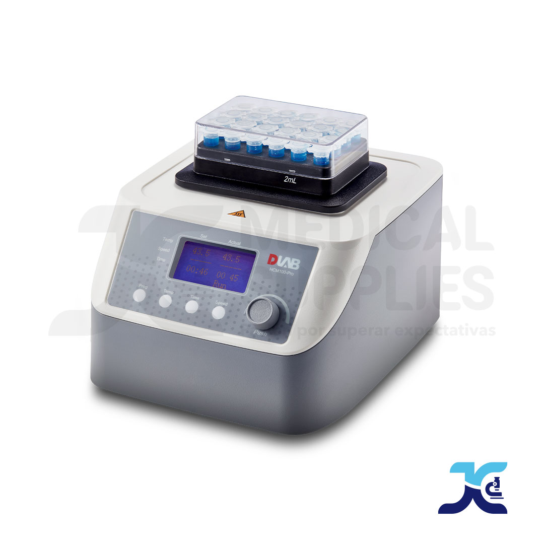AGITADOR TERMAL DLAB HCM100PRO + BLOQUE 1.5ML 24 AGUJEROS THERMO MIX
