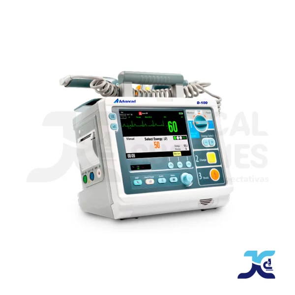 DESFIBRILADOR ADVANCED D-100  CON SP02  CONFIGURACIÓN  D100-C2
